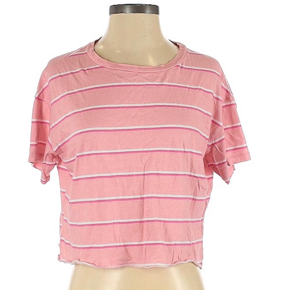 Victoria’s Secret PINK Striped Crop Top - Small